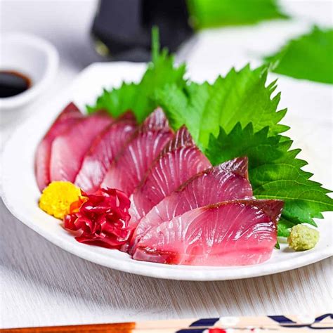 Yellowtail Fish Sashimi