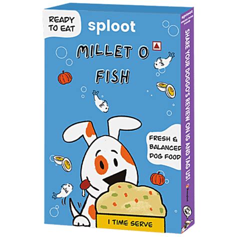 Buy Sploot Millet-O-Fish Dog Food - Fresh & Balanced Online at Best ...