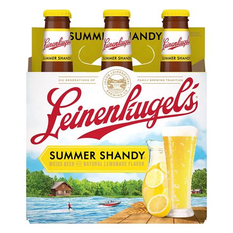 Leinenkugel's Summer Shandy Seasonal Craft Beer 6 pk Bottles - Shop ...