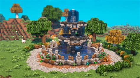 Image result for Minecraft Fountain Tutorial