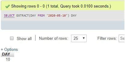 Image result for Extract Information From Table in MySQL