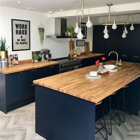 Navy Blue Kitchen Pics at Anna Steven blog