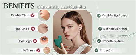 SKINROTH Korean Jade Gua Sha Handheld Massager Tool | Luxury Natural ...