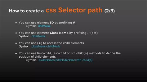 Locators CSS XPath in Selenium 的图像结果