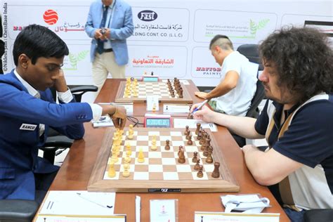 6th Sharjah Masters 2023 R6: Top class play by Gukesh to climb to the ...