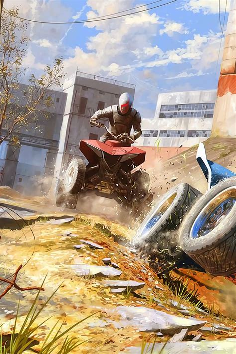 Download wallpaper 800x1200 atv, helmets, race, speed iphone 4s/4 for ...