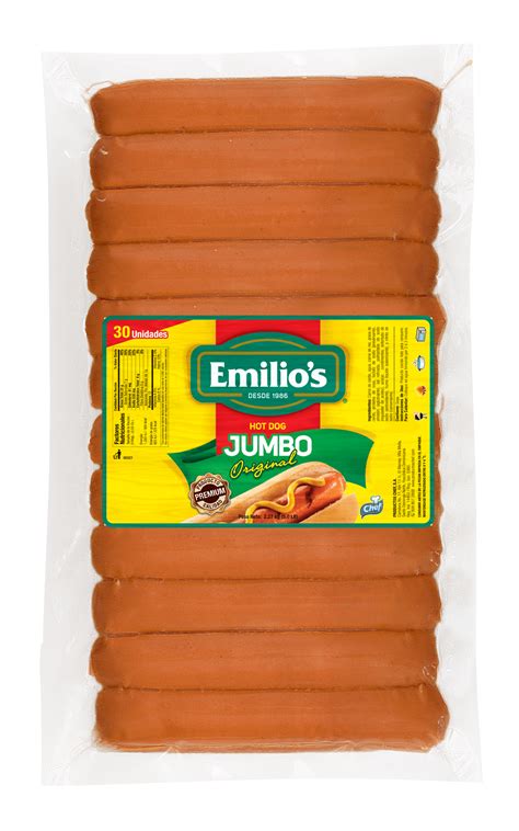 PRODUCTOS CHEF - HOT DOG JUMBO ORIGINAL