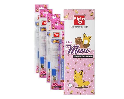 Figo Moow 0.7 Mechanical Lead Pencil with 10 Free 0.7mm leads (Pack of ...