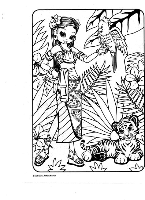 Lisa Frank Coloring Pages