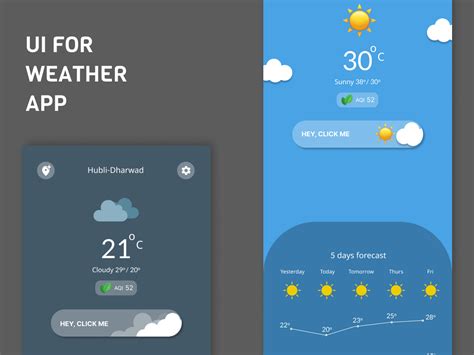 Weather Application 的图像结果
