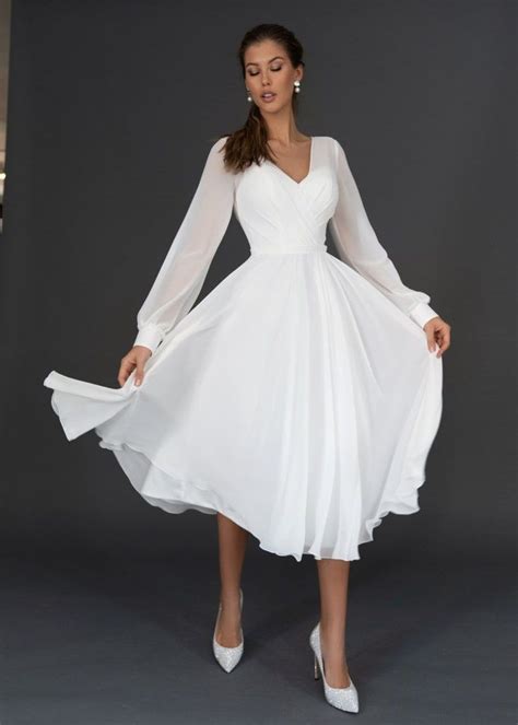 long sleeve wedding dress etsy