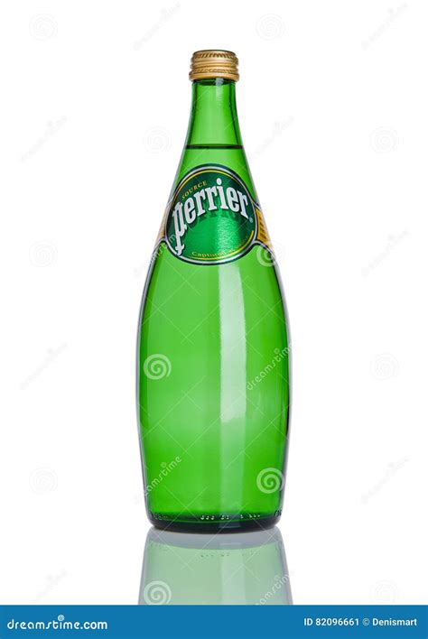 Bottle Of Perrier Sparkling Natural Mineral Water Editorial Photo ...