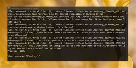 Windows File Recovery Toll 的图像结果