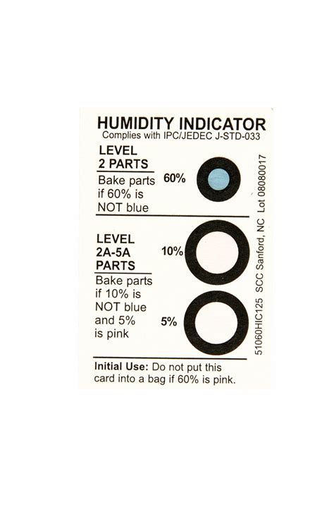 Image result for Army LLRC Humidity Indicator