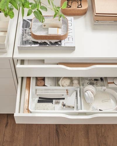 ALEX drawer unit on castors, white, 67x66 cm (263/8x26") - IKEA