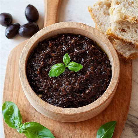 Black Olive Tapenade - Perfect Appetizer Ready in 5 Minutes - At Home ...