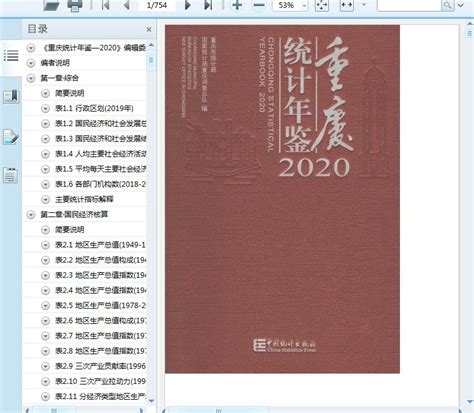 2020重庆统计年鉴721页 - 资料下载 - 经管资料网