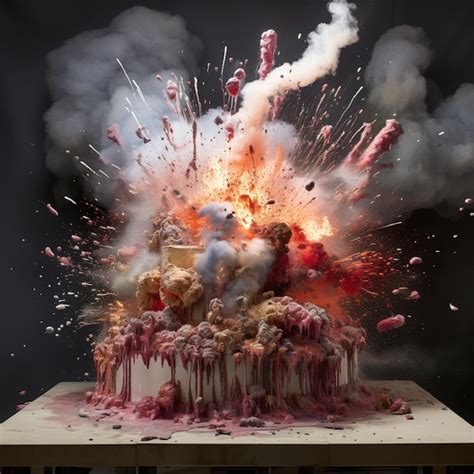 Image result for Exploding Cake