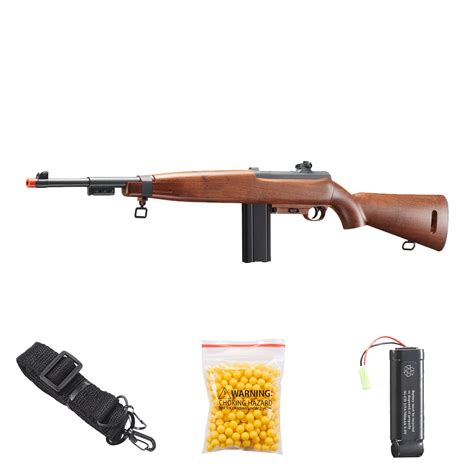 Buy Classic WWII M1 Airsoft Carbine LPEG AEG Plastic Gearbox Airsoft ...