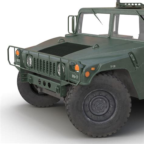 3D High Mobility Multipurpose Wheeled Vehicle Humvee Rigged | 3D Molier ...