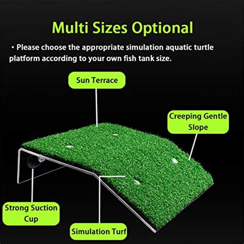 Dophin TL Series Turtle Reptile Tortoise Moss Island Basking Climbing ...