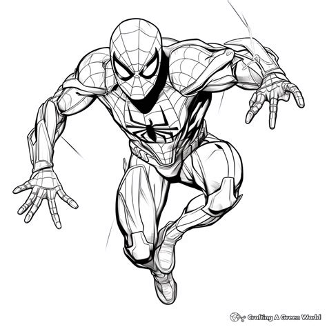 Spiderman Superhero Coloring Pages [2025]
