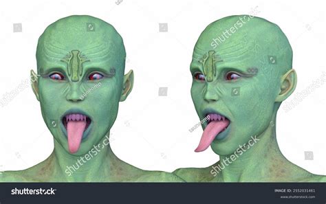 Alien Face Front View 的图像结果