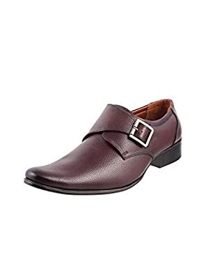 Buy Metro Men's Maroon Formal Shoes - 7 UK/India (41 EU)(19-4641-44-41 ...