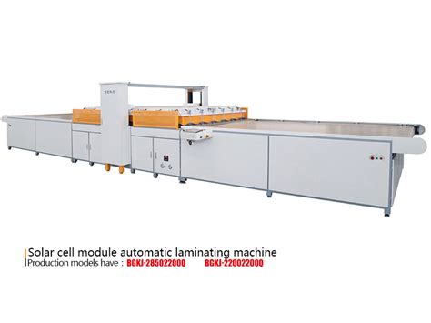 Image result for Pre Lam Solar Module Mchines