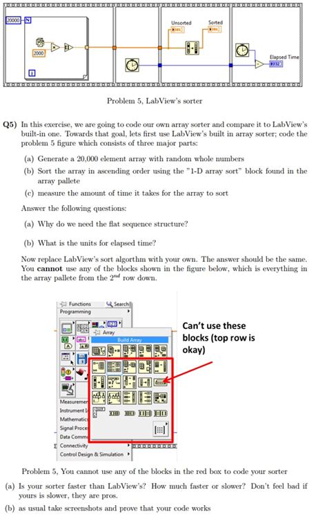 Image result for Sorting Array LabVIEW