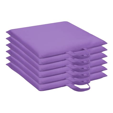 Uxcell 6Pcs Floor Cushions Classroom, 12 Inch Floor Cushions with ...