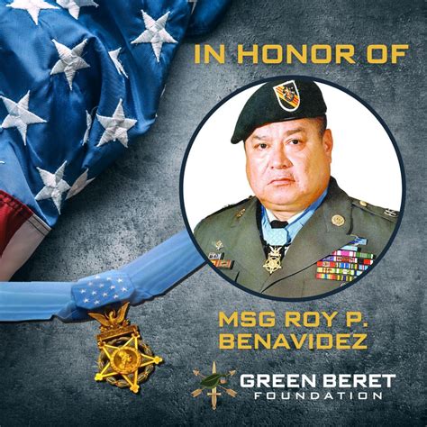 I first heard the story of MSG Roy P. Benavidez' exploits while still a ...