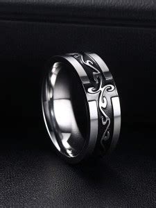 YELLOW CHIMES Western Style Stainless Steel Stainless Steel Ring Price ...