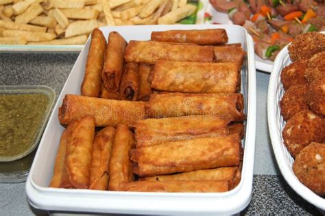 Image result for Fried-Fish Spring Rolls