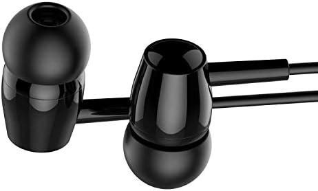 KDM KM 25 Wired In Ear Headset with Mic - Black : Amazon.in: Electronics