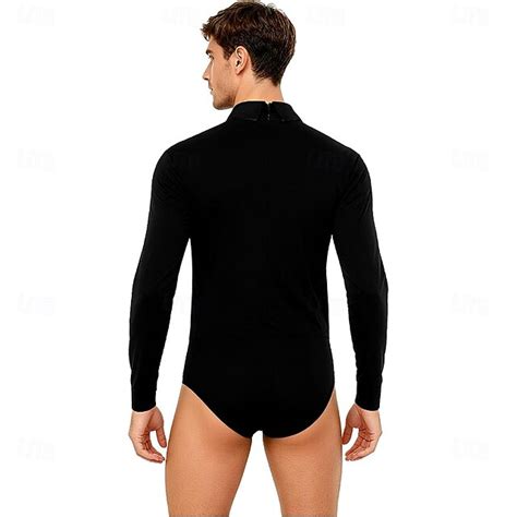 Justaucorps de danse latine pour homme - justaucorps à strass et nœud ...