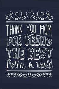 Inephos 'Thank You MOM - Best Mother' Poster Paper Print - Quotes ...