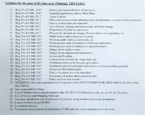CCL-MINE SURVEYOR SYLLABUS | Mine Portal - India's No.1 Mining Exams ...