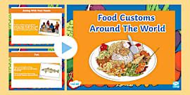 Food from around the World for Kids Cards | KS1 Resources