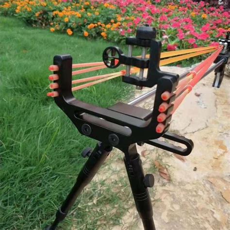 Powerful Flymar Slingshot Rifle With Mechanical Aiming Convenient and ...