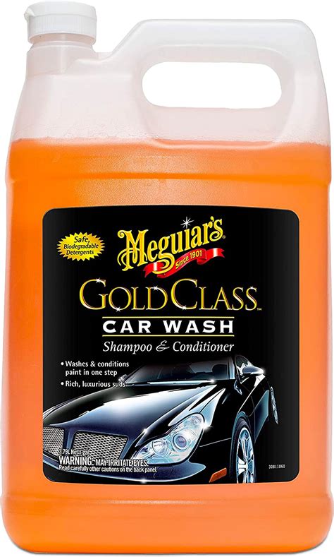 Amazon.com: Meguiars G7164 Gold Class Car Wash Shampoo & Conditioner ...