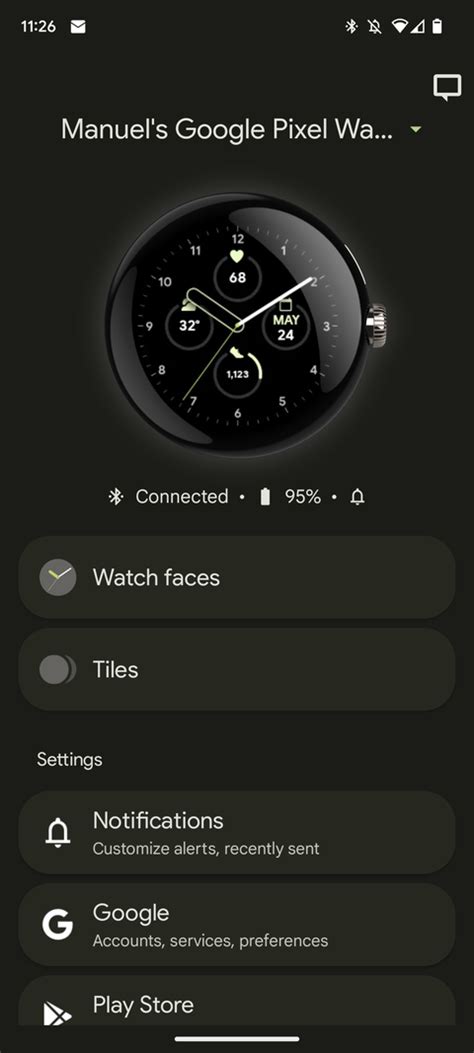 Google Android Watch 的图像结果