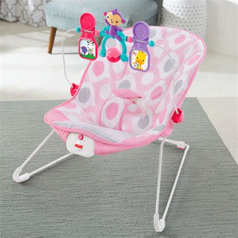 Fisher-price Pink Ellipse Bouncer | Bouncers & Rockers | Baby, Kids ...