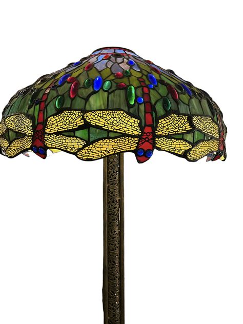 Dragonfly Stained Glass Floor Lamp at David Daigle blog