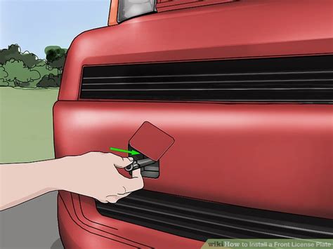 Image result for How to Install Front License Plate Bracket