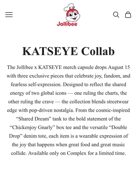 KATSEYE announces official merch capsule collaboration with Jollibee ...