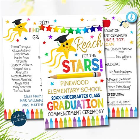 Kindergarten Graduation Program 的图像结果