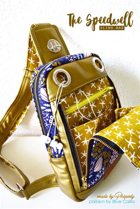 Image result for Sling Backpack Pattern