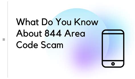 844 Area Code Scam 的图像结果
