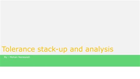 Tolerance Stack Up Analysis 的图像结果